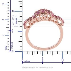 Morro Redondo Pink Tourmaline 14K RG Ring (Size 9)